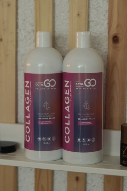 Dctr.Go. Набор для волос шампунь и кондиционер с коллагеном 1000 мл+1000 мл в Смоленске