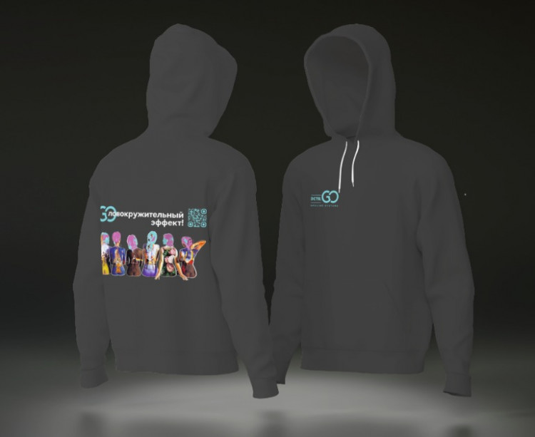 Худи с логотипом Dctr.Go в Смоленске