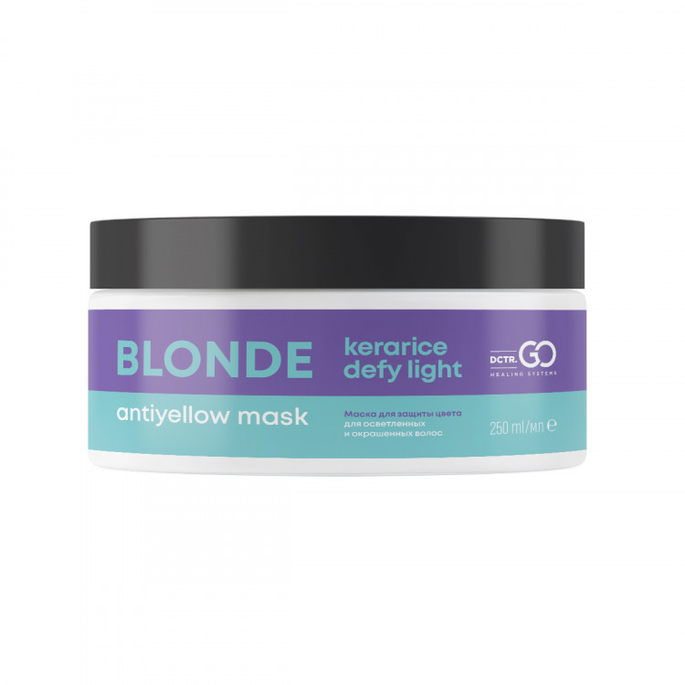 Блонд маска для защиты цвета Kerarice Defy Lidht Dctr.Go 250мл в Смоленске